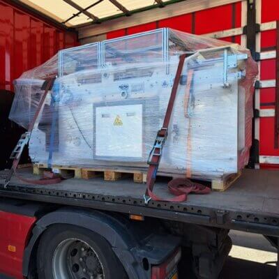 CLAM SCHELL MACHINE SEND TO ROMANIA