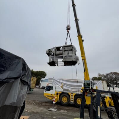 LOADING OF BOBST SO1080E