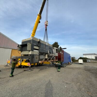 LOADING OF BOBST SP102CER Large