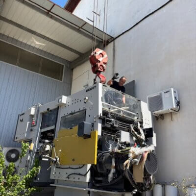 LOADING OF BOBST SP1120E