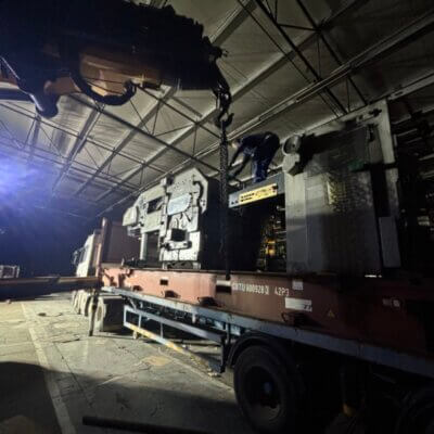 LOADING OF BOBST SP1420E Large