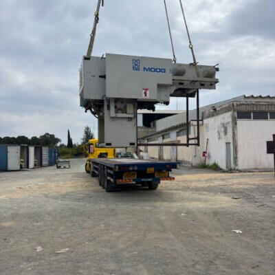 PART OF MOOG 5 COLOR GRAVURE PRESS